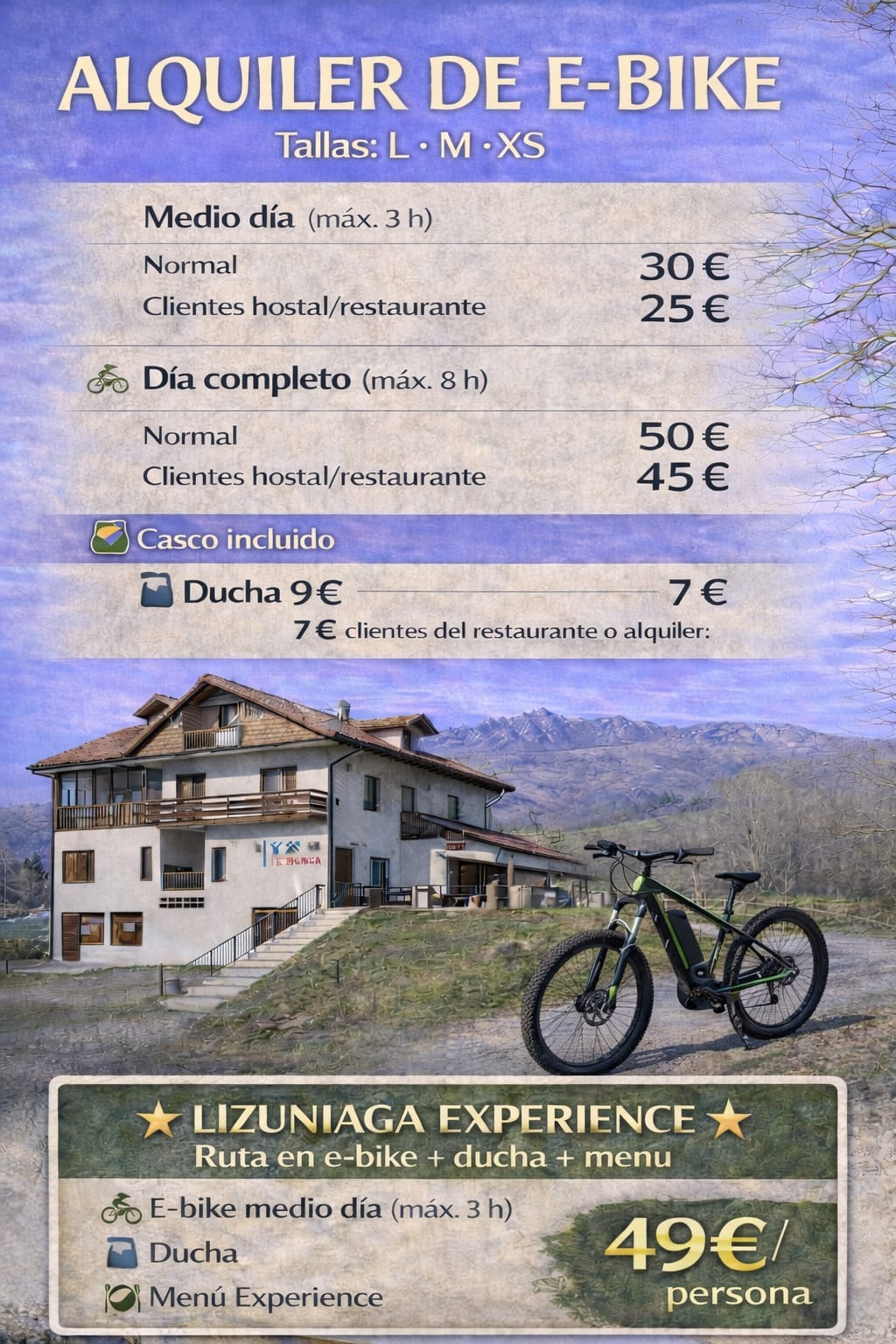 Alquiler de e-bikes